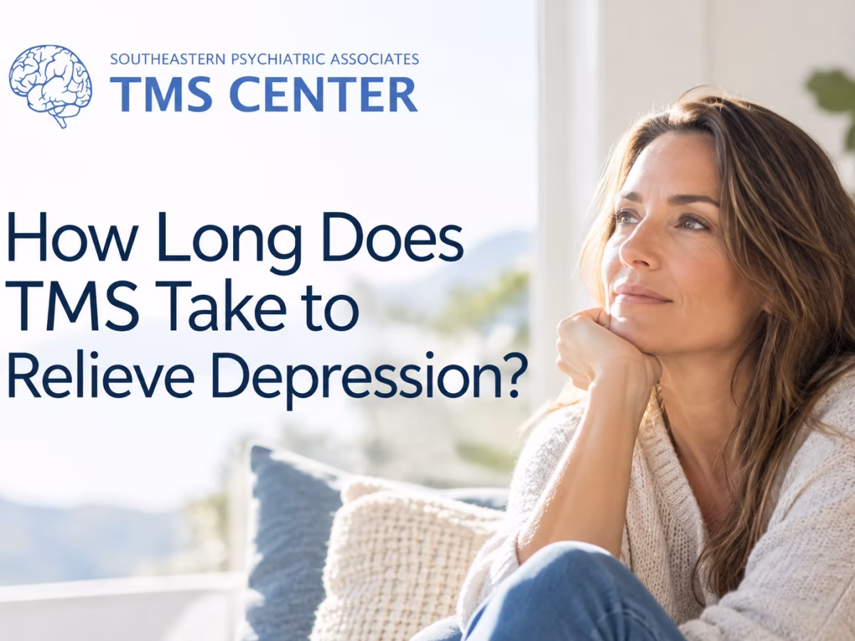 How Long Does TMS Take to Relieve Depression?